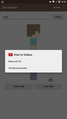 minecraft皮肤偷取器 1.1.12 安卓版截图_1
