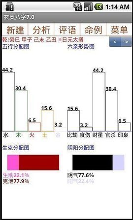 玄奥八字9.0破解版 9.0 安卓版截图_3
