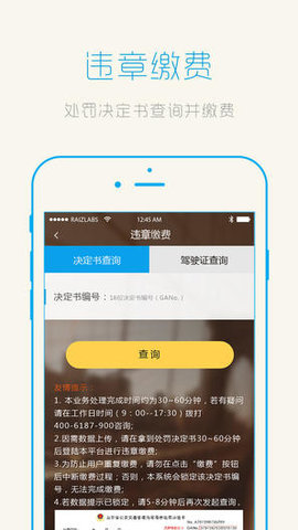 违章缴费易 4.2.2 安卓版截图_4