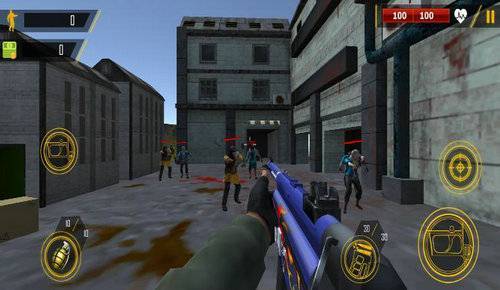 尸潮射击3D(Zombie Shooter)截图_3