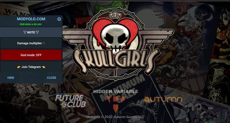 Skullgirls（骷髅女孩破解版无限内购）截图_3