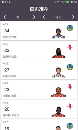 NBA赛事资讯APP 1.0.2截图_3