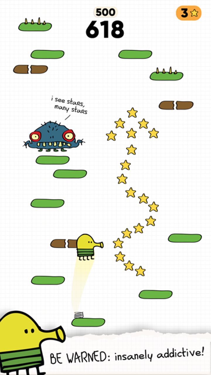 Doodle Jump(涂鸦跳跃)截图_4