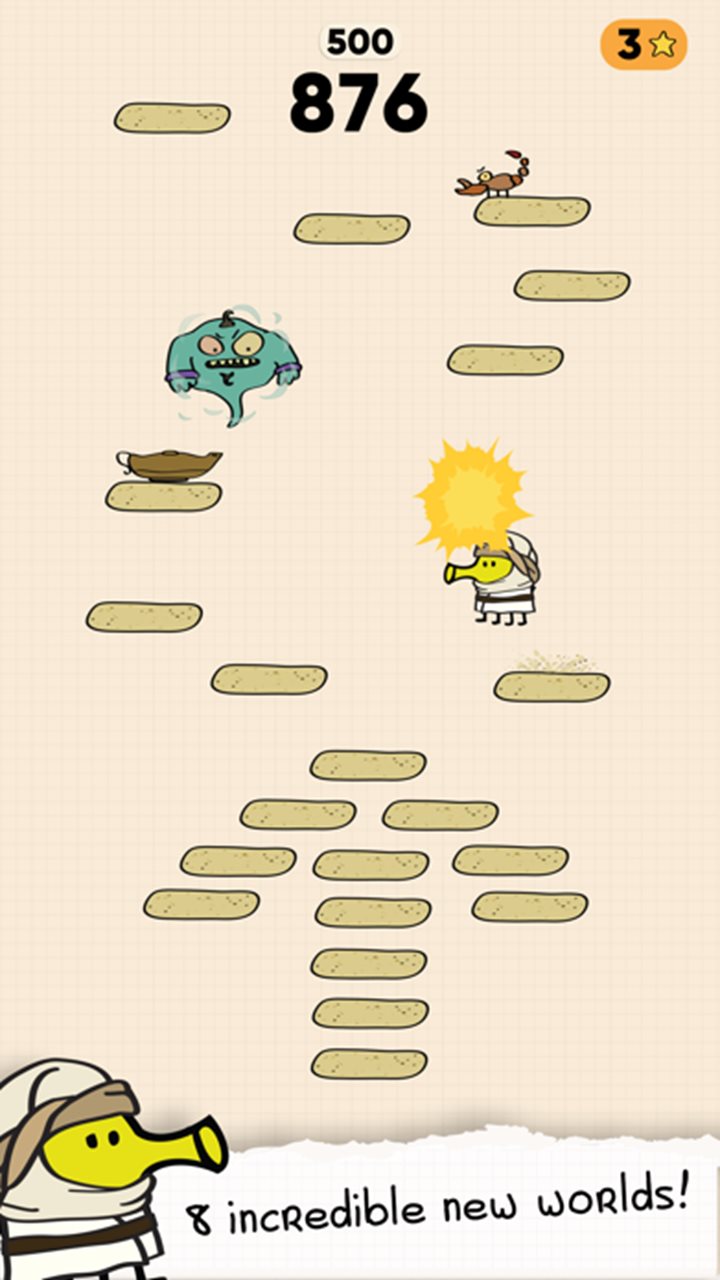 Doodle Jump(涂鸦跳跃)