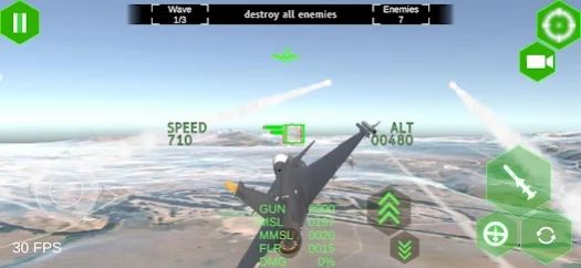 Thunder of War - Modern Air Combat（雷霆战争- 现代空战）截图_1