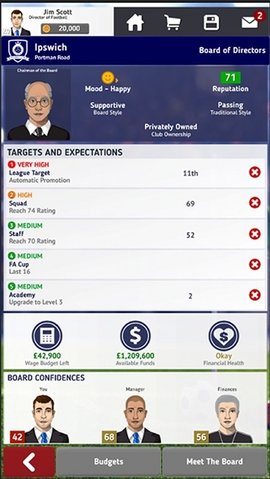 足球俱乐部经理2021徽章破解版 1.5.4 安卓版截图_2