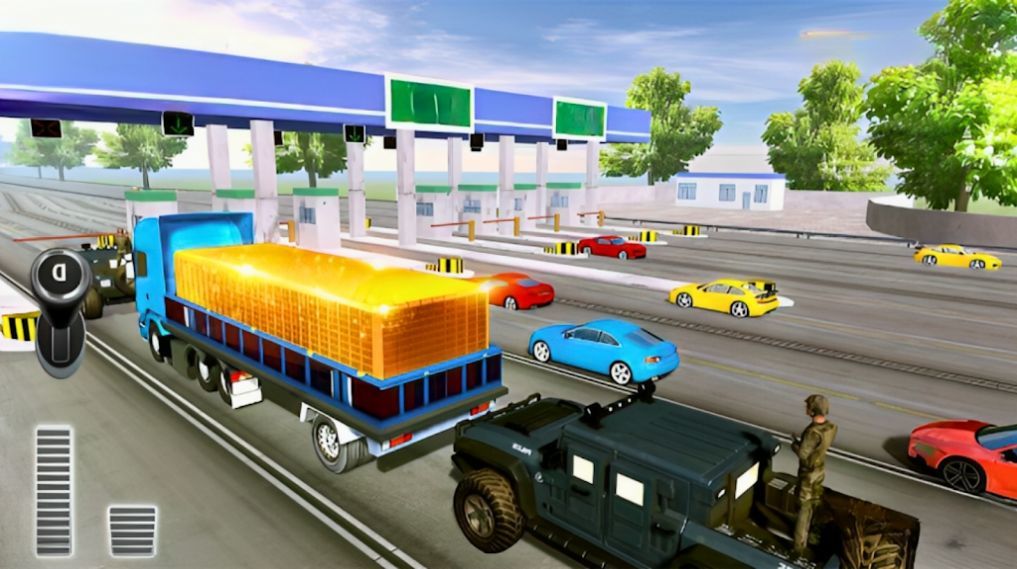 Gold Transport Truck Simulator（黄金色的卡车模拟器）