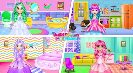 Princess Dream House Design Makeover（我的梦想之家设计改造）截图_3