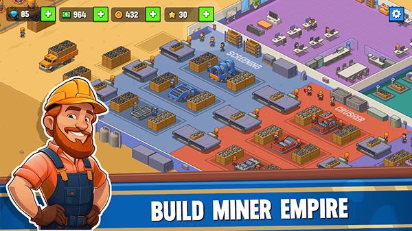 Idle Miner（空闲矿工帝国）截图_1