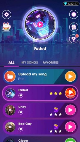 节奏摇滚(免费使用钻石) 1.25 安卓版截图_3