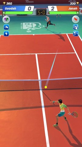 网球传说无限金币全人物解锁版 0.7.1 安卓版（Tennis Clash）截图_4