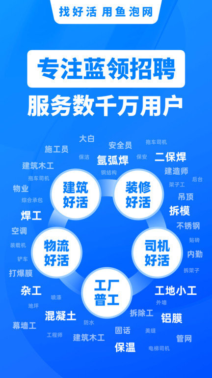 鱼泡网招工人app截图_1