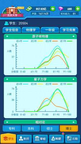 模拟经营我的大学截图_4