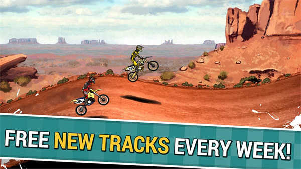 疯狂摩托车技2（Mad Skills Motocross 2）截图_3