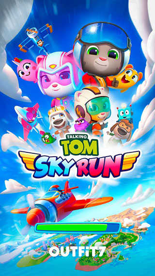 汤姆猫空中小队（Talking Tom Sky Run）截图_3