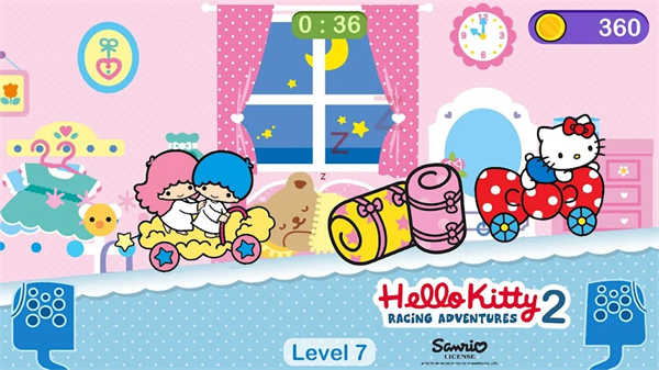 凯蒂猫飞行冒险2（Hello Kitty Racing 2）截图_3