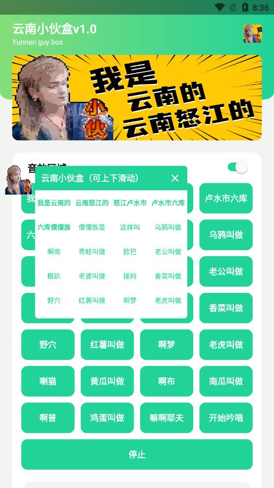 云南小伙盒1.0他是云南的,云南怒江的.apk截图_1