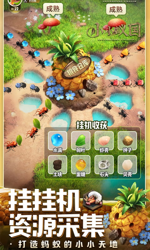 小小蚁国（极速发育版）截图_4