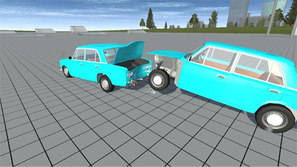 Simple Car Crash Physics Simulator截图_1