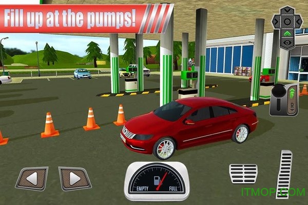 Gas Station: Car Parking Game截图_1