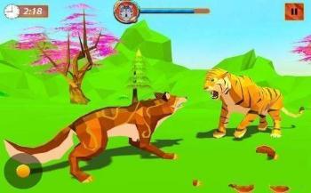 Fantasy Wolf Family Sim