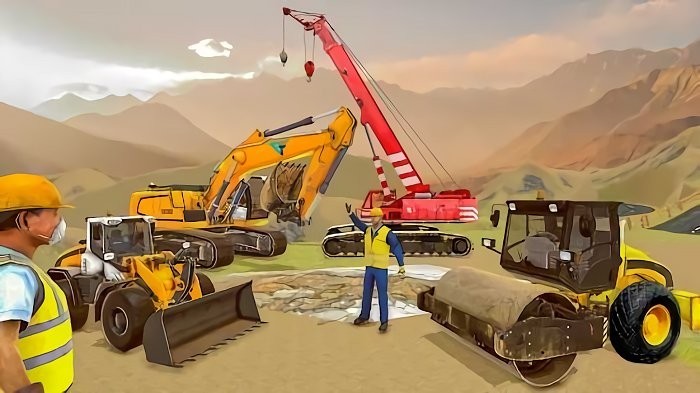 City Construction simulator Games: Excavator Games截图_3