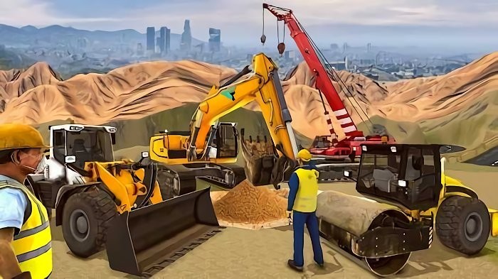 City Construction simulator Games: Excavator Games截图_1